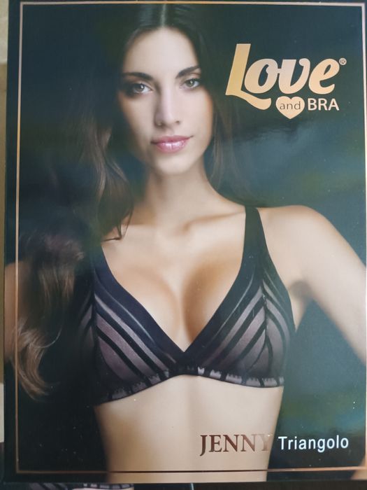 Бюстгальтер Италия Love and bra черный белый беж 70А-90Е