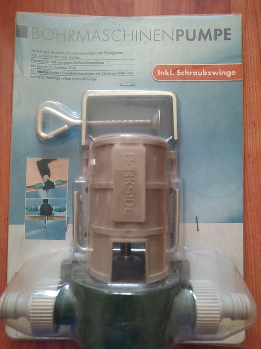 Bomba de trasfega para Berbequim parkside. Nunca usada