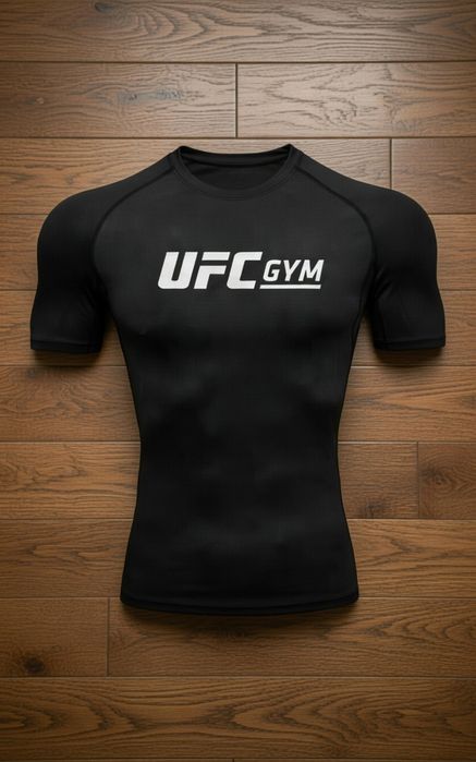 Rashguard z logo UFC - koszulka szybkoschnąca, do treningu MMA, nowa.