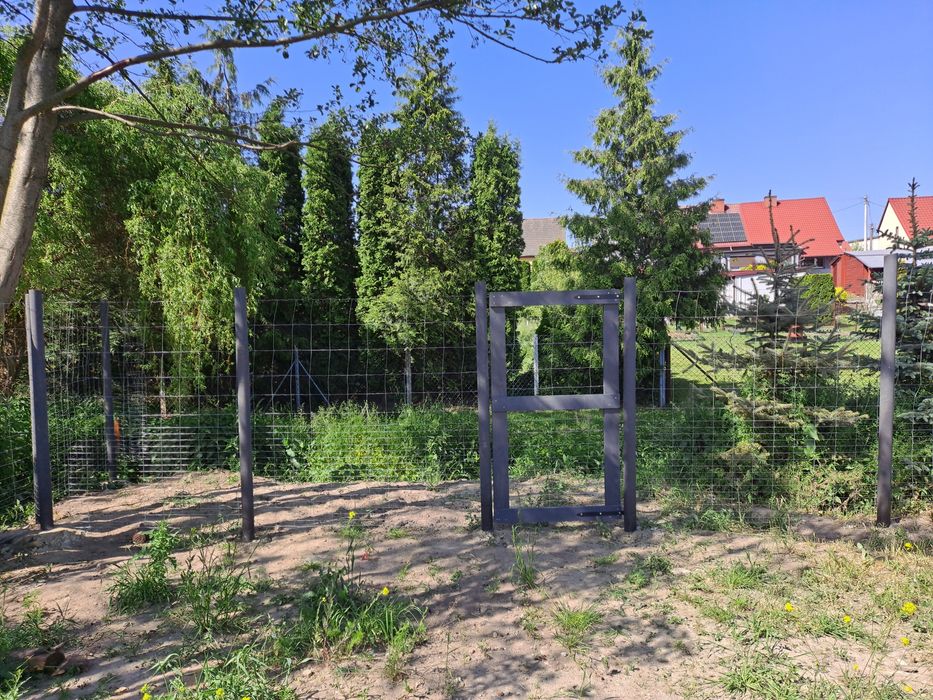 Ogrodzenie tymczasowe budowlane leśne