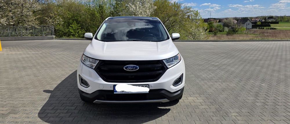 Ford Edge Ford Edge TITANIUM 2.0 EcoBoost + LPG , 2018r. Biała Perła , AWD
