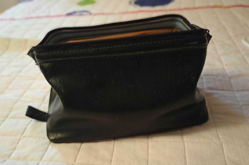 Bolsa necessaire preta - homem