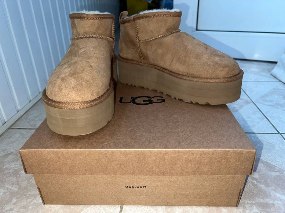 Угги женские UGG на платформе 39р