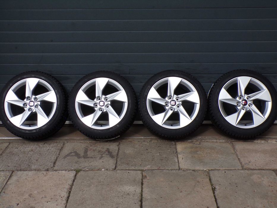 Nowe koła zimowe aluminiowe 17 5x112 oryg AUDI Seat Leon III IV Altea