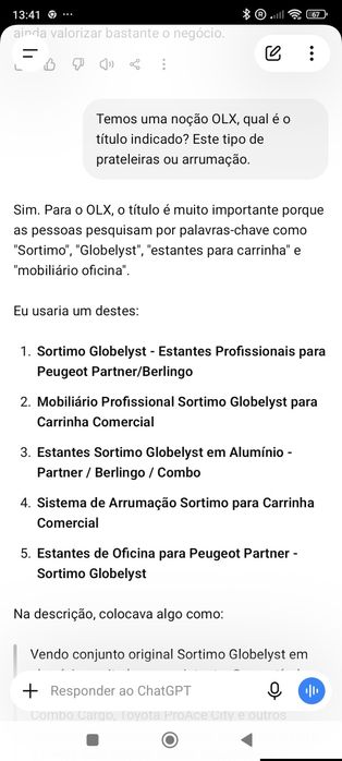 Estantes profissional Sotimo Globelyst para carrinha comercial
