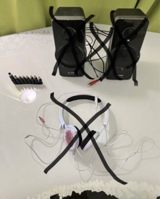 Шнуры, наушники, насадки