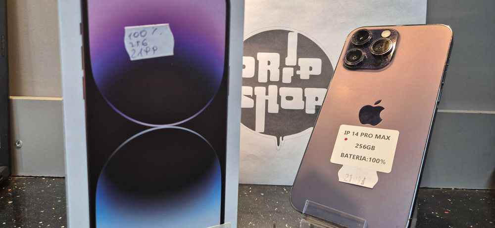Apple Iphone 14 Pro Max 256GB/Fioletowy/Bateria100%/Gwarancja/Lach