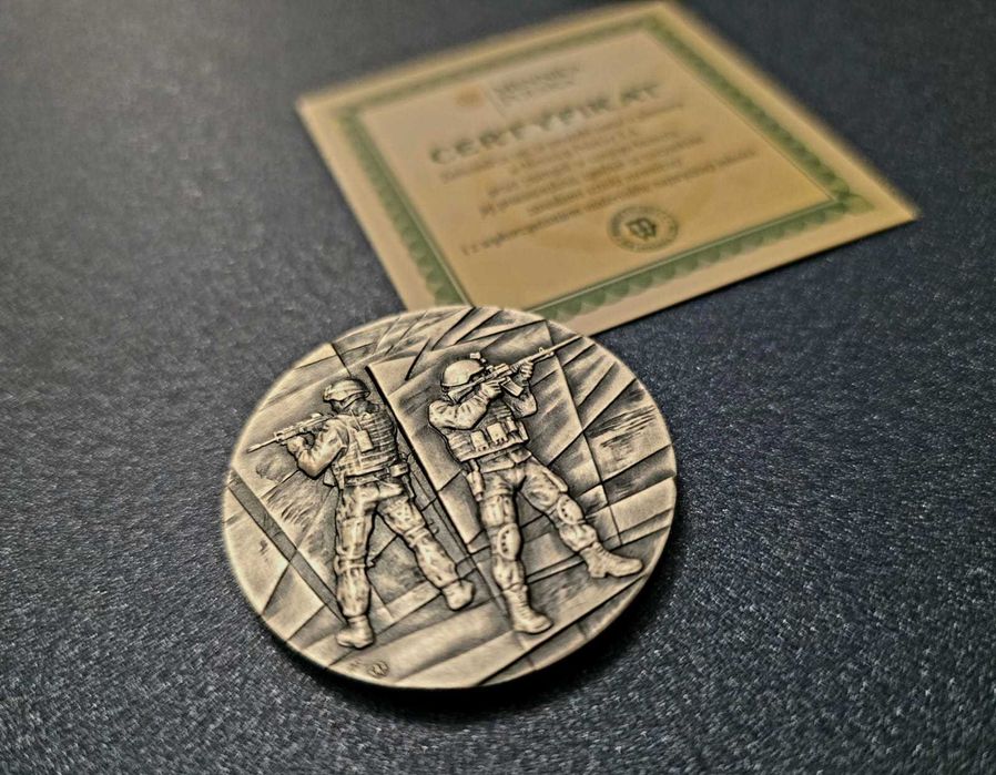 Coin Jednostki Wojskowej GROM 40 mm