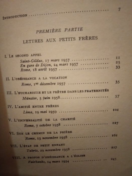 René Voillaume, Lettres aux fraternités