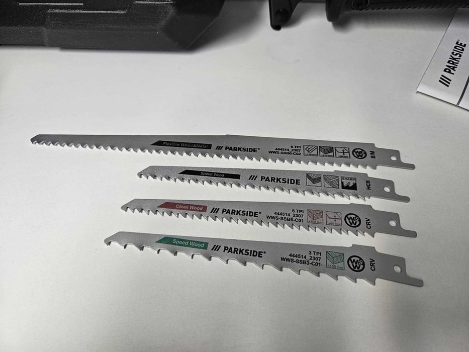 NOWA Piła Szablasta Parkside PSSA 20-Li B2 + 2 Akumulatory + Ładowarka