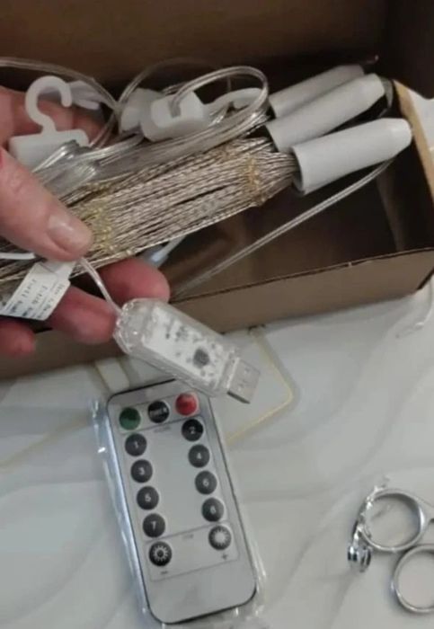 lampki led na taras, świetlne kule 10 szt