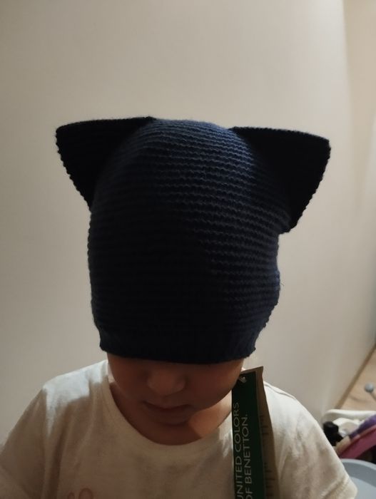 Czapka -szalik- rękawiczki 104-116 Benetton