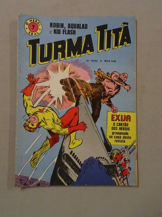 Livro EBAL - O Herói nº 7 (3ª série) - Turma Titã