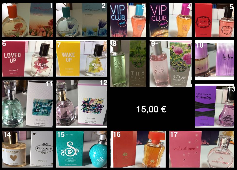 Eau de toilette para senhora - Prenda de Natal