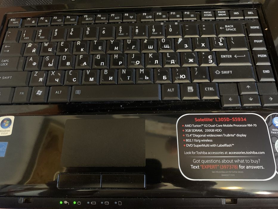 Toshiba l305d-s5934