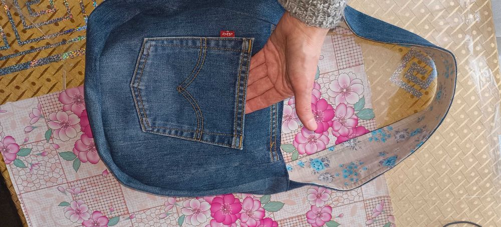 Сумка джинсова хобо Levis