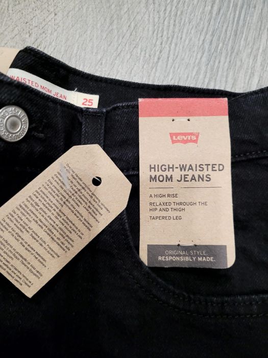 Spodnie jeansowe damskie Levi's High waisted L25W29