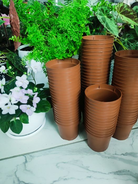 Горщик Kloda 7d, коричневий