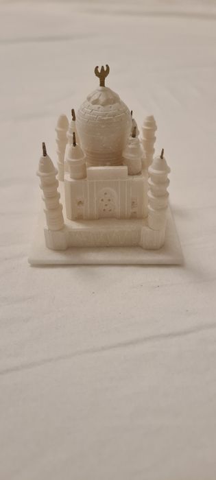 3 Peças de Decoração Índia (Taj Mahal + Bola de Neve + Deus Ganesha)