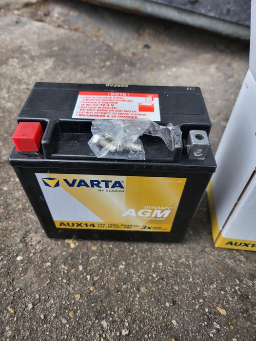 Akumulator Varta 12V 13Ah 200A AGM Aux 14 Nowy