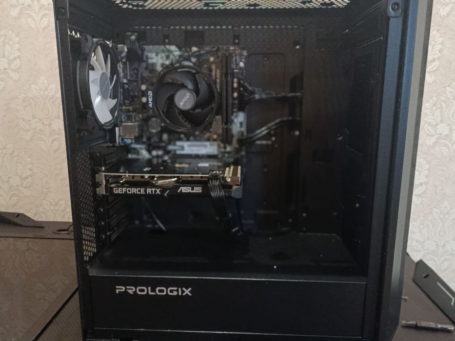 Игровой ПК Ryzen 5 + RTX 3050, почти новый