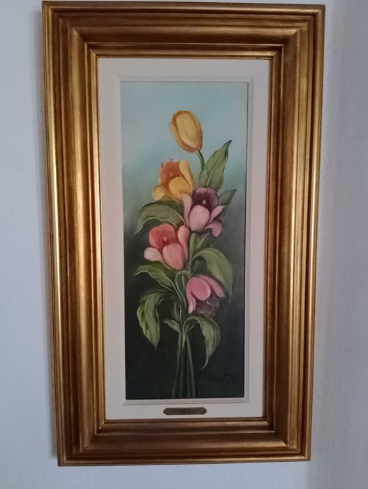 Pintura a óleo pela pintora Fernanda Teixeira