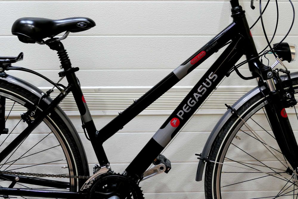 ROWER Trekkingowy PEGASUS, alu, koła28",Shimano DEORE, 2x amo, IDEALNY