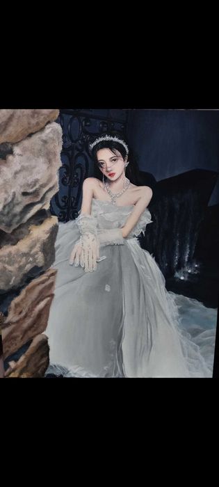 Картина дівчинка