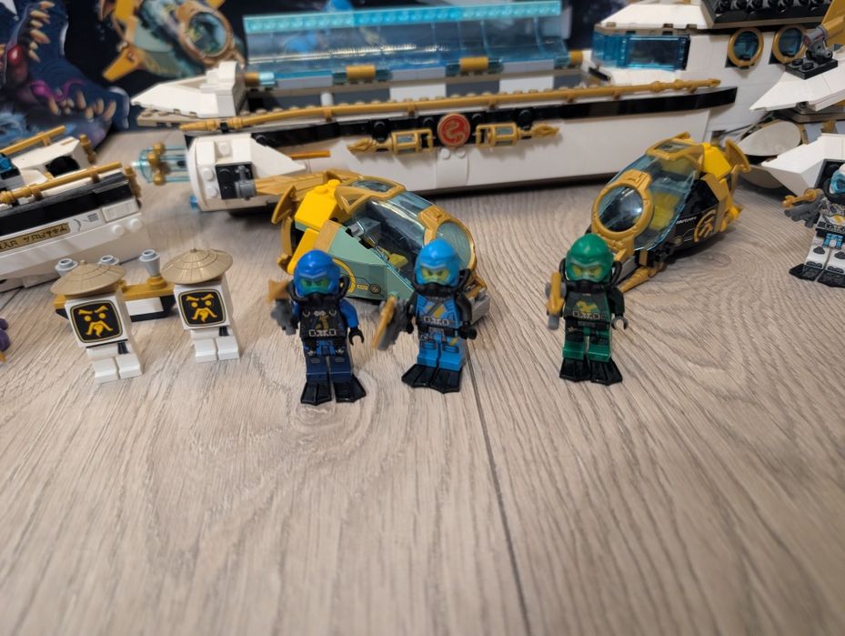 Zestaw klocków ninjago LEGO 71756. Podwodna perła. Hydro Bounty