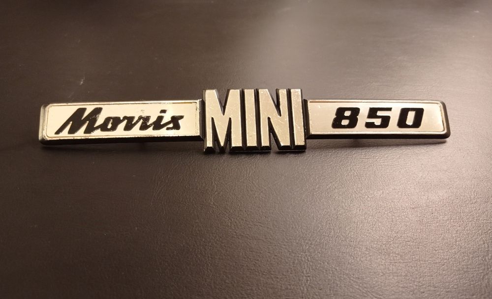 Legenda/ emblema Mini Morris 850 MK2
