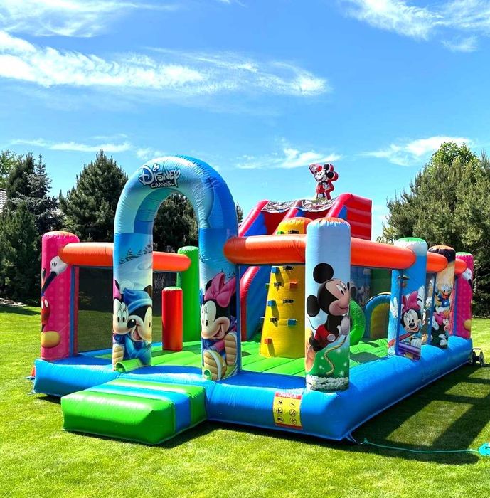 Zamek Dmuchaniec Dmuchańce Fotobudka Animacje Wata Gry XL Piana Party