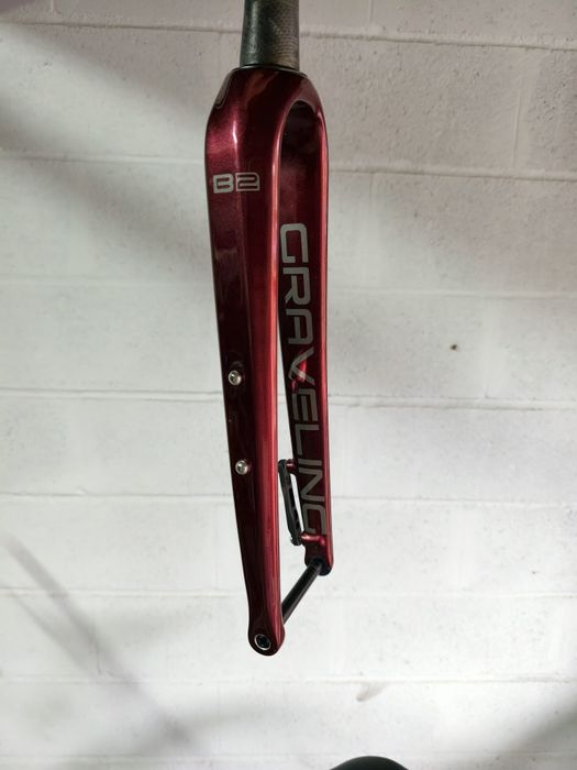 Widelec karbobowy gravel Romet boreas 2