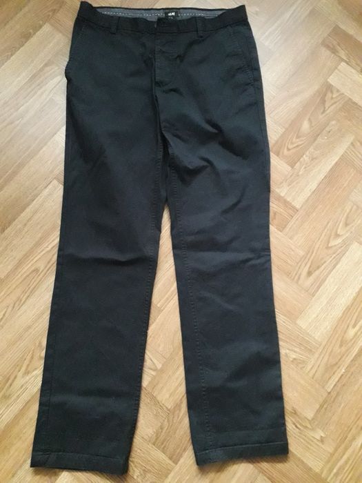 Мужские брюки чинос джинсы H&M р.М