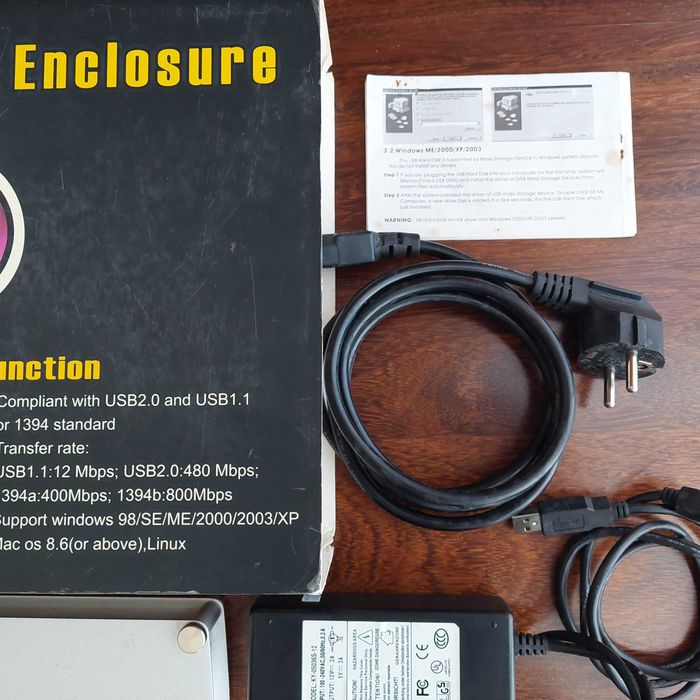 3.5-inch External Hard Disk - Fashion, but in Perfect Condition!64284591122819122