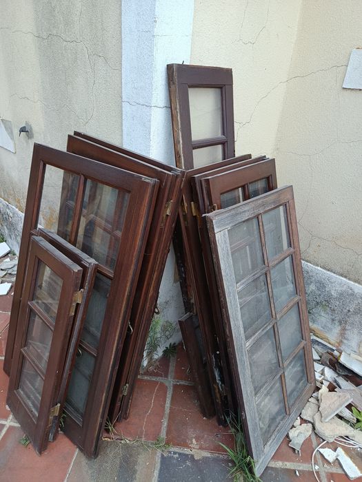 Janelas de madeira