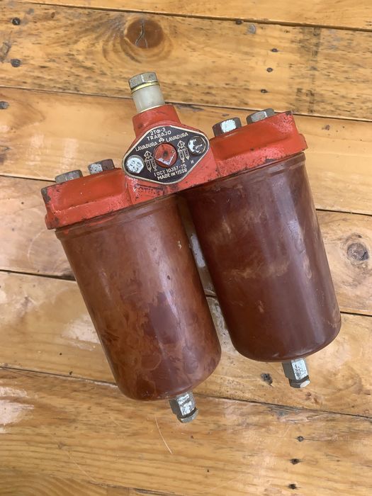 Двох секційний фільтр 2 ТФ-3 тонкої очистки палива топливный фильтр