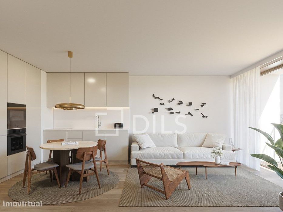 Apartamento T3, com varanda, no novo empreendimento no campo Grande