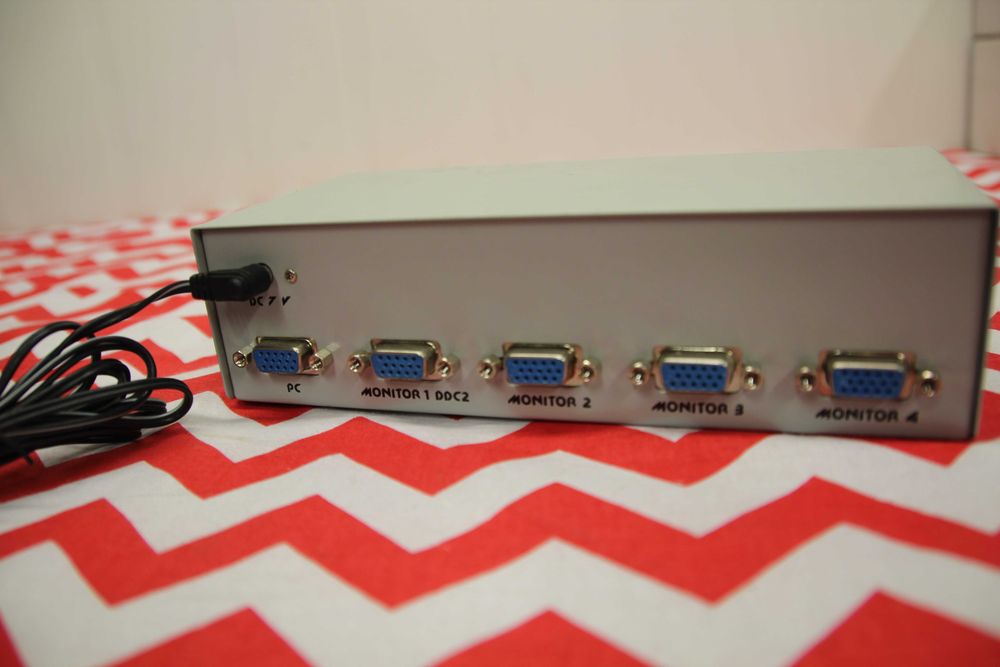 Gembird Video Splitter VGA 4 Monitory (GVS124)