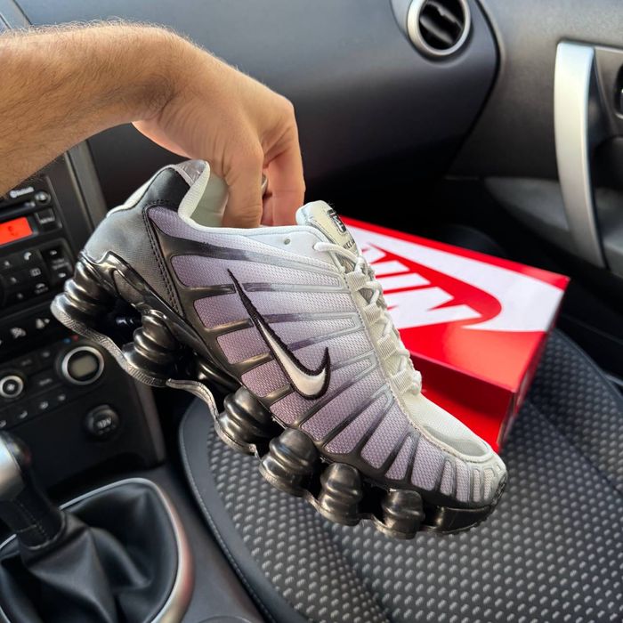 АКЦІЯ! Nike Shox TL Black grey | 40 41 42 43 44 45 найк шокси тл
