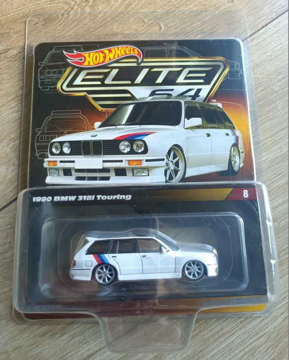 1990 BMW 318i Touring, Hot Wheels, Elite 64