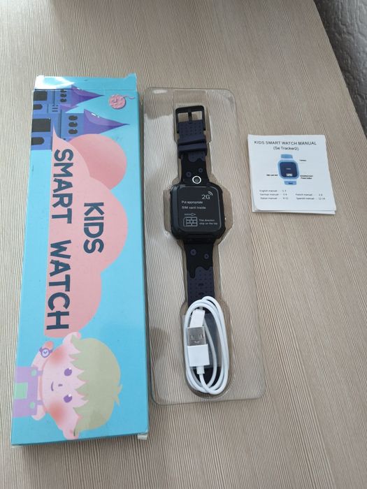 Smartwatch dla dziecka SeTracker2 2G czarny – GPS, SOS, Nowy