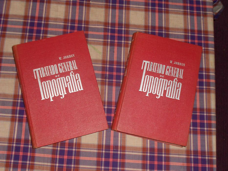 Tratado geral topografia - W. Jordan - 2 vol