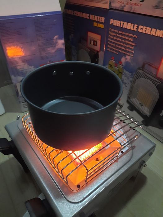 Портативный туристический газовый керамический обогреватель печь плита