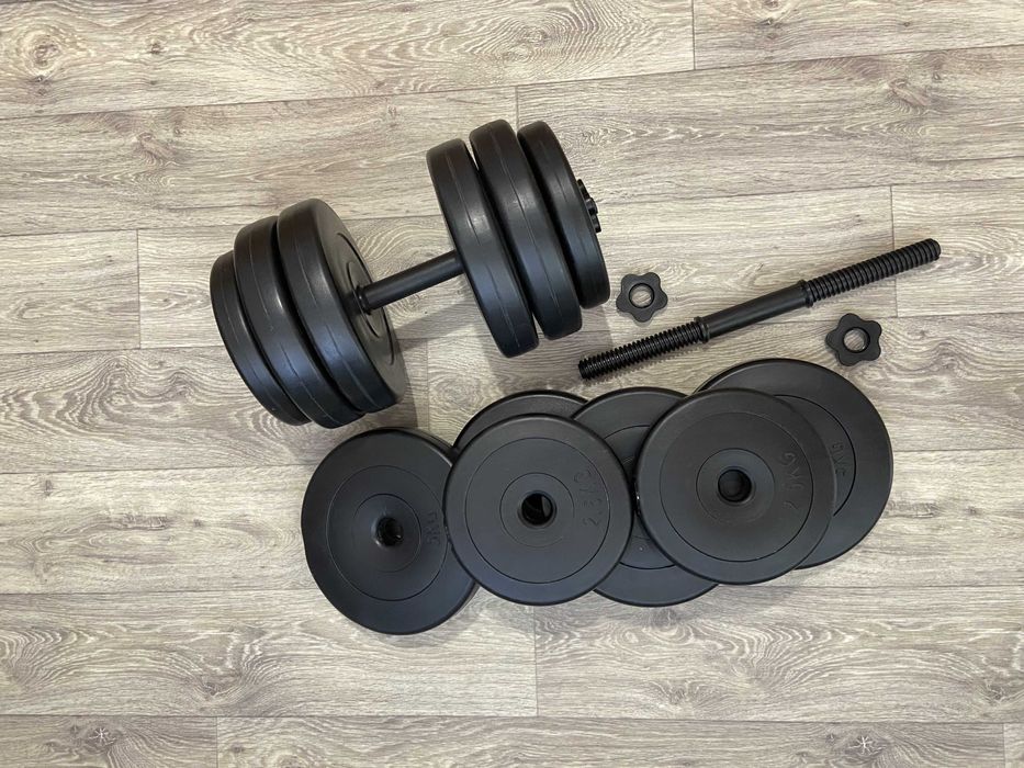 Гантели разборные наборные 2 по 25 гантелі розбірні нові 25 кг