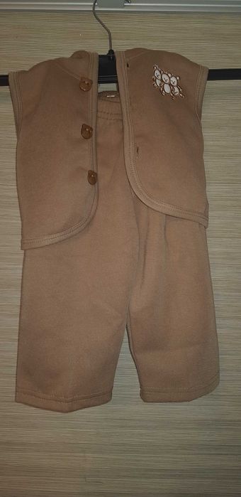 Spodenki z kamizelka z kapturem- rozmiar S
