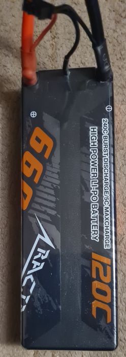 Akumulator CNHL 2S, 7.4 V 6600mAh, 120C,T-deans (Traxxas Rustler 4X4).