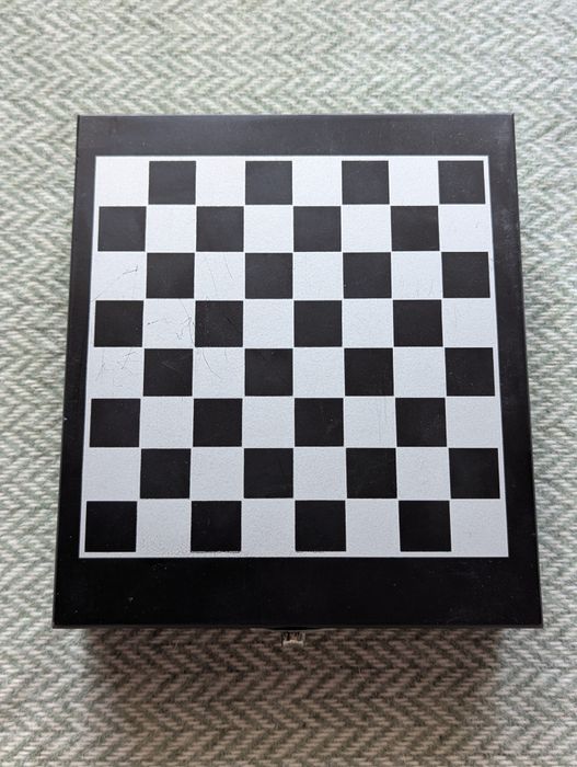 szachy, warcaby podrozne oraz zestaw do wina - NOWY, czarne drewno