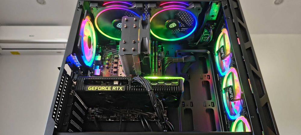 Komputer Gamingowy: RTX 3060Ti /Ryzen 5 5500/SSD M.2/AM4/WIN11 PRO