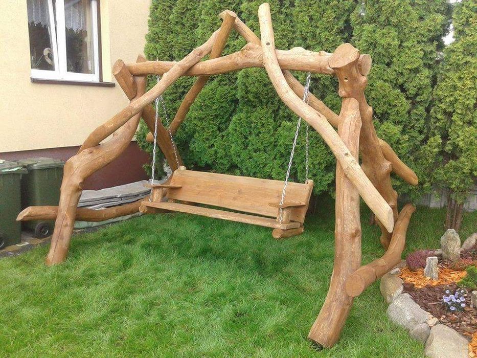 Huśtawki ogrodowe