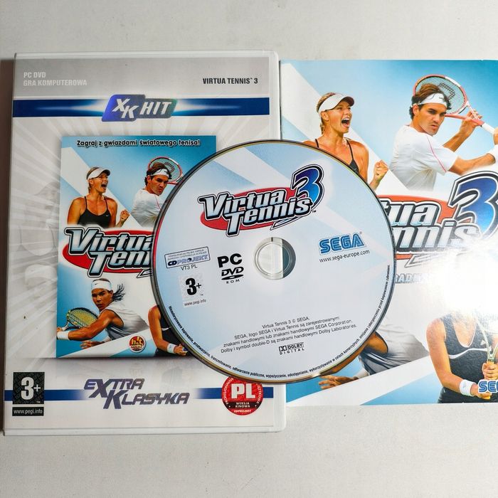 gra pc - virtua tennis 3 pl